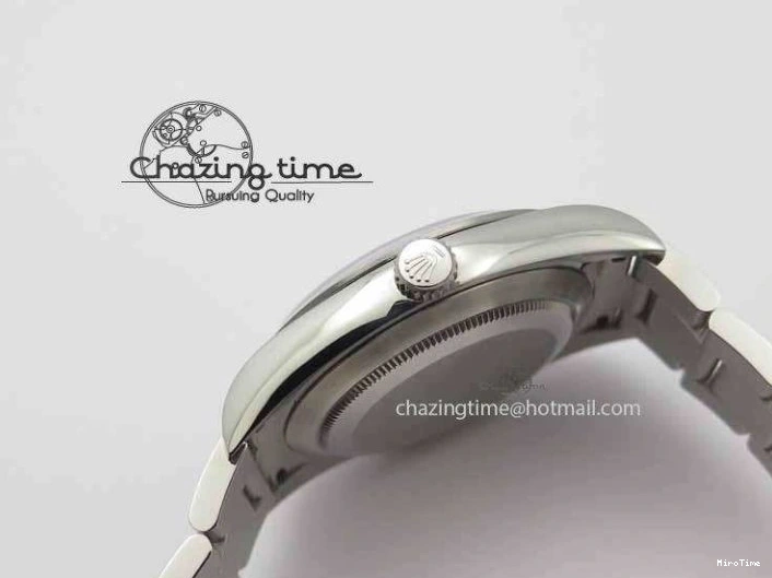 MiroTime 0217 TimelessDesign Oyster Perpetual 39mm 114300 BP Maker Best Edition Blue Dial On SS Bracelet A 3637